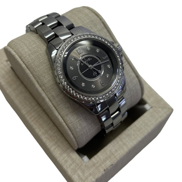 CHANEL J12 Titanium Black Diamond Bezel Watch 38 mm - Picture 6 of 10